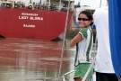 Mirek Lewiński i Ulisses przechodzą przez Kanał Panamski 2012