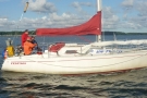 Jacht Tomahawk na Regatach Unity Line foto: Jerzy Myłka