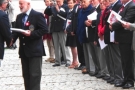 Edward Zając - uroczystości w Pałacu Prezydenckim (2 maja 2013) \\\"Biało-czerwona na morzach i oceanach\\\". Autor: Damian Święs